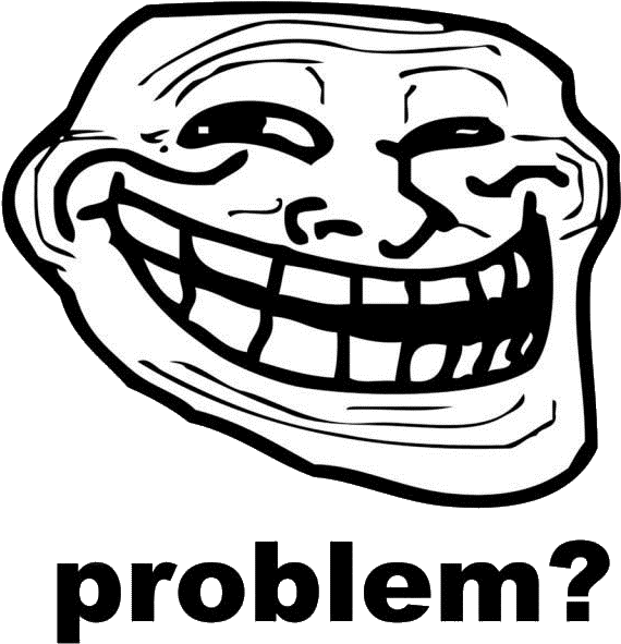 Trollface Png Transparent Images - Troll Face Clipart (640x640), Png Download