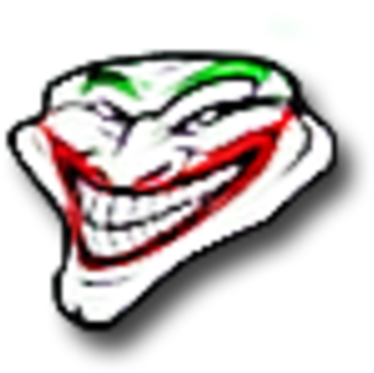 Trollface - The Trollker - Gang Weed Bottom Text Clipart (600x600), Png Download