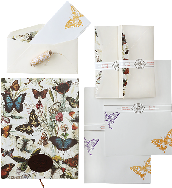 Butterflies - Envelope Clipart (660x660), Png Download