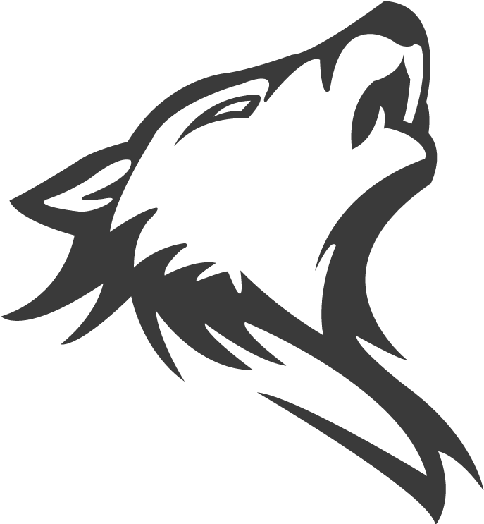 Wolf Png Logo For Free Download On - Wolf Logo Png Hd Clipart (834x742), Png Download