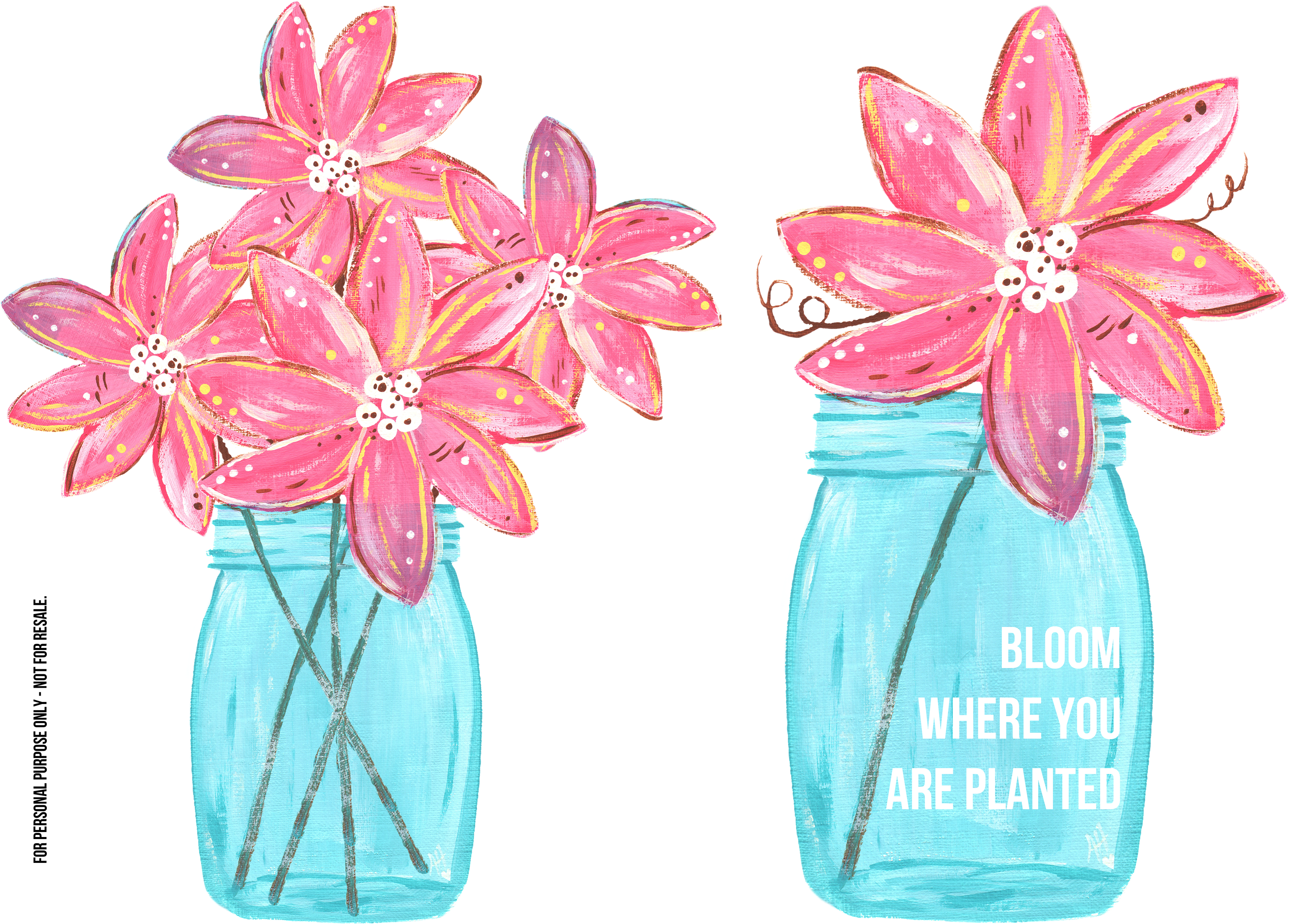Drawn Mason Jar Sunflower Png Clipart (3097x2309), Png Download