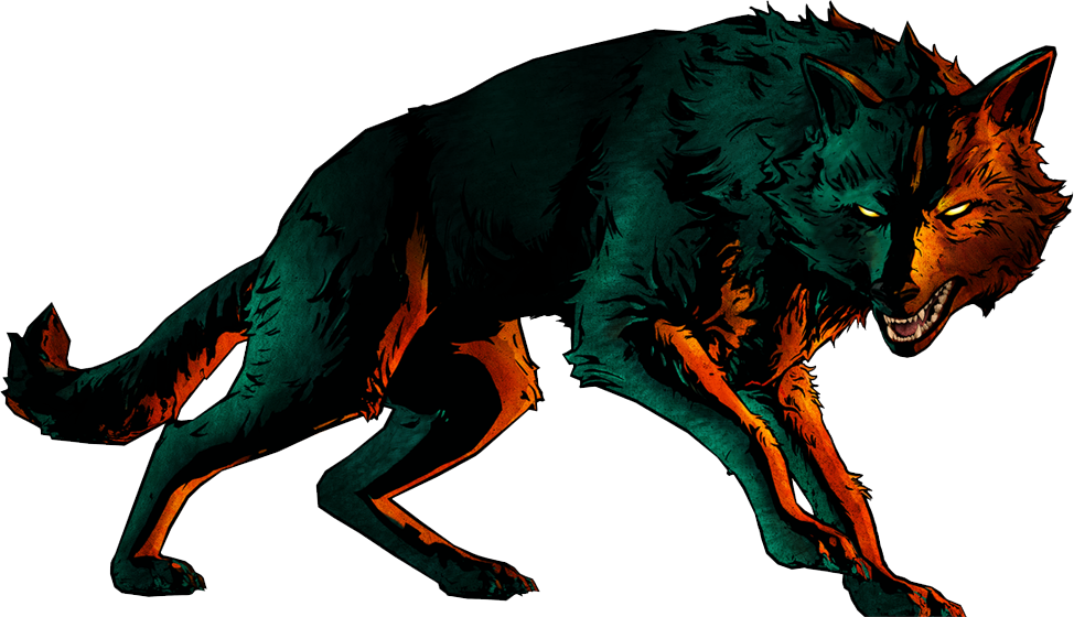 And So Will The Big Bad Wolf Himself - Wolf Among Us Wolf Form Clipart (974x560), Png Download