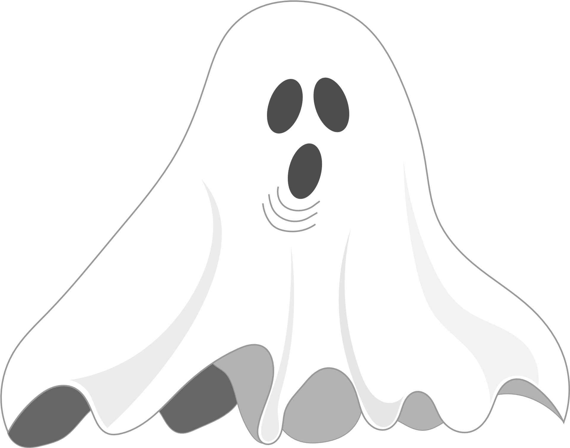 Download Ghost Png Transparent Image - Halloween Pun Clipart (2000x1550), Png Download