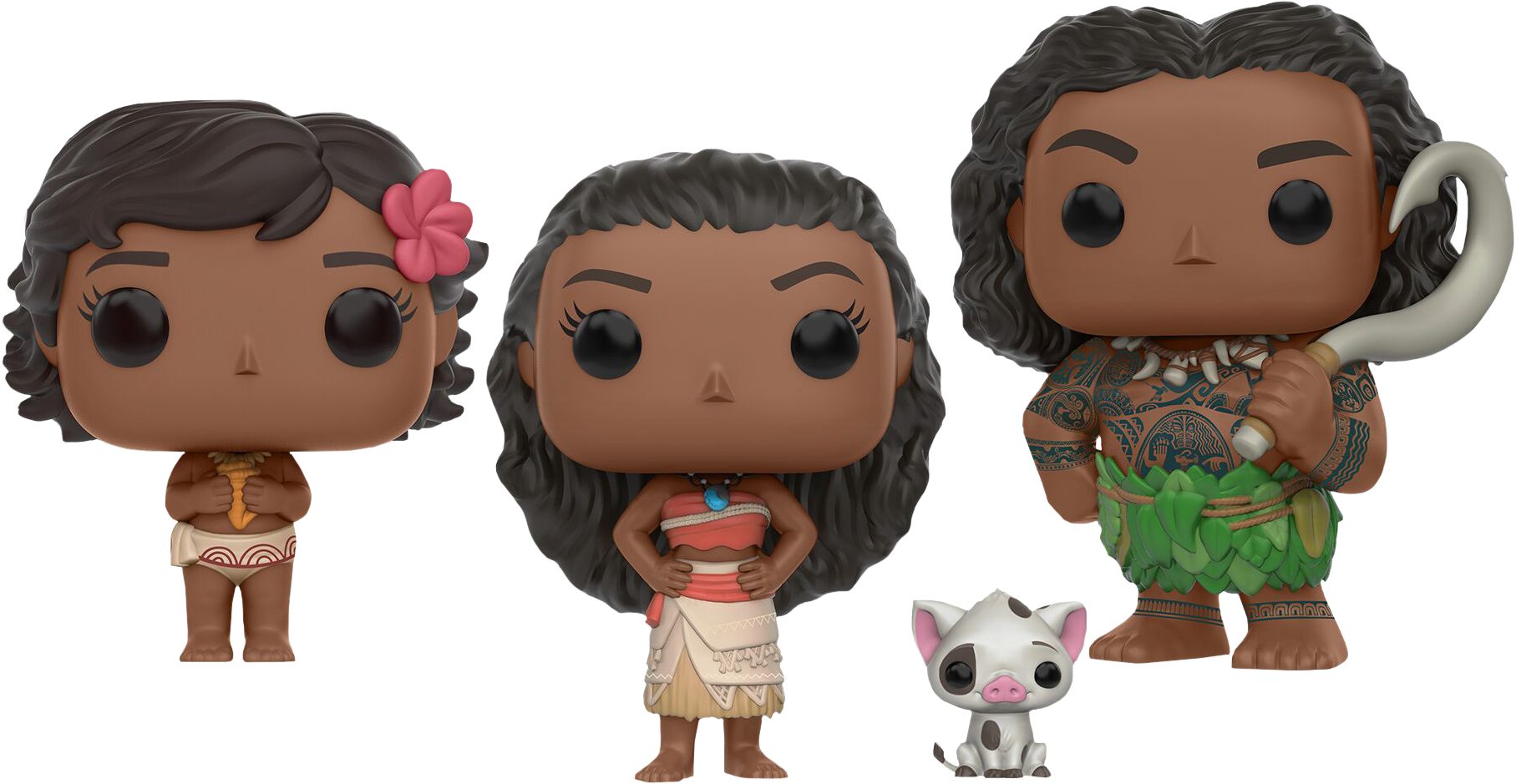 Moana-bundle - Pop Toys Moana Clipart (1815x939), Png Download