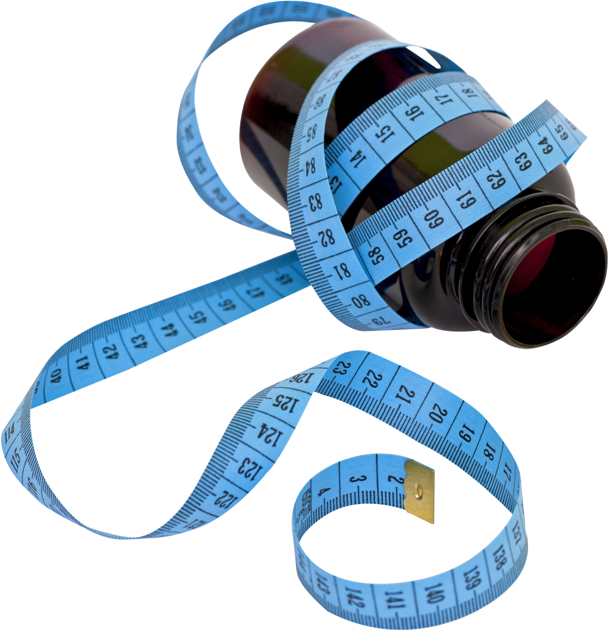 Measuring Tape Png Transparent Image - Blue Tape Measure Png Clipart (1368x1399), Png Download