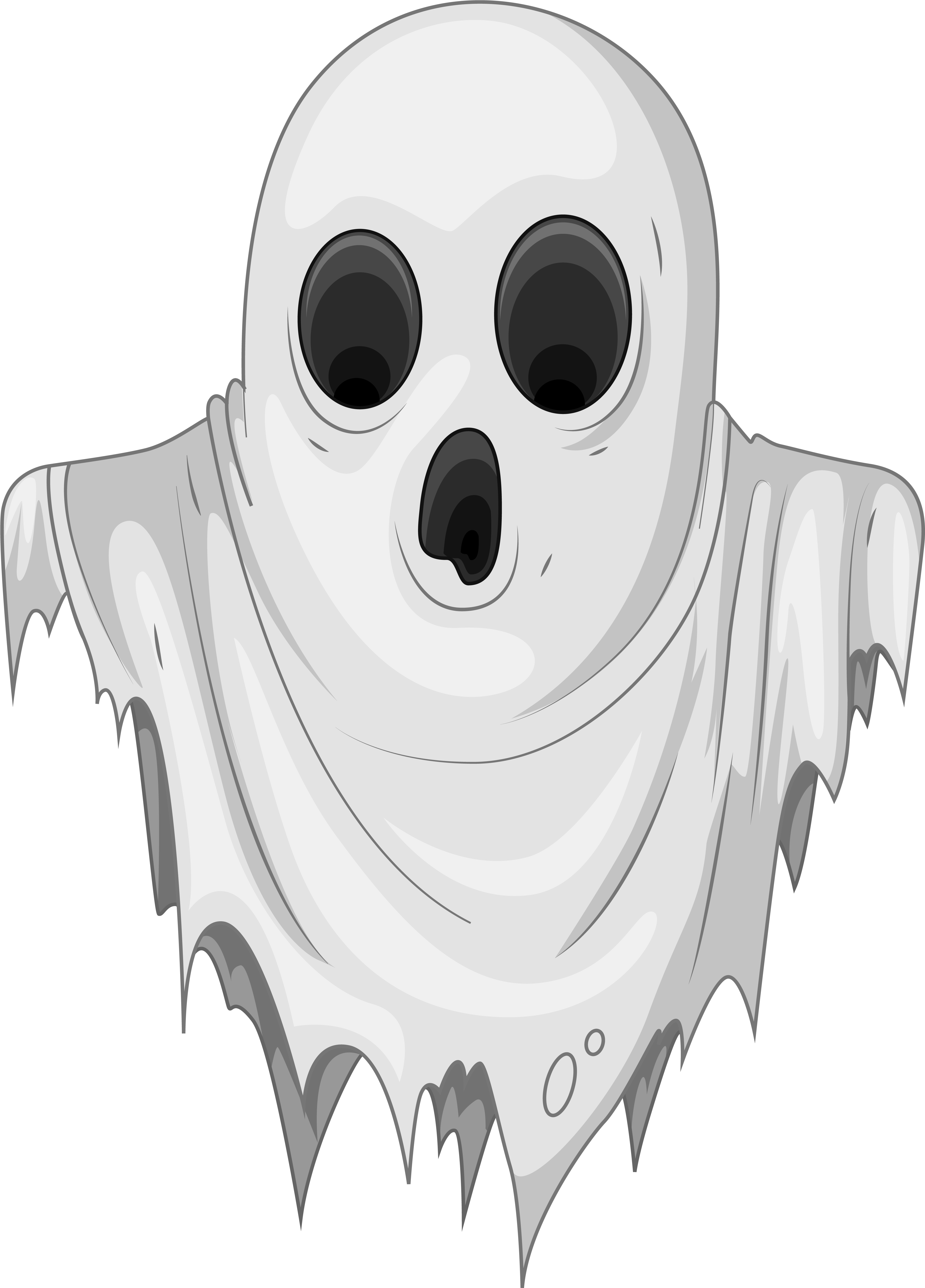 Ghost Png Clipart (4515x6285), Png Download