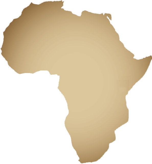 Africa - Black African Map Clipart (595x640), Png Download