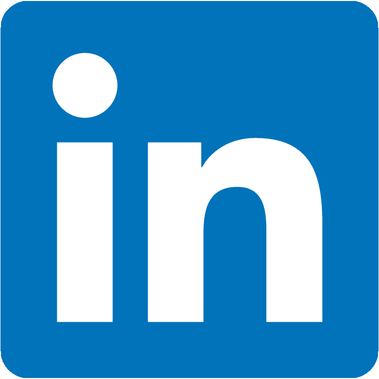 Facebook Twitter Google Plus Linkedin - Linkedin Logo Transparent Clipart (768x768), Png Download