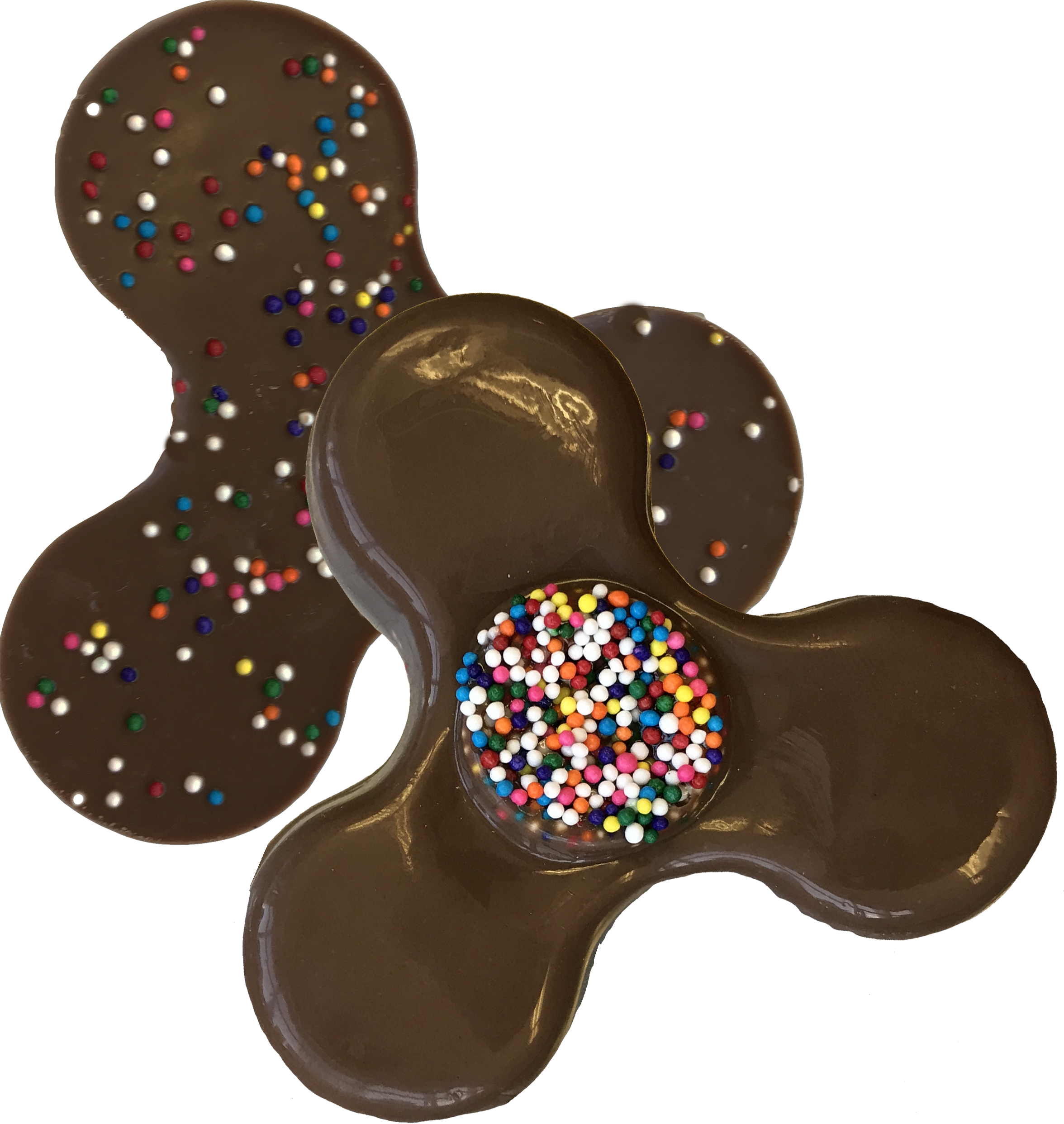 Chocolate Fidget Spinner - Spinners De Chocolate Clipart (2352x2484), Png Download