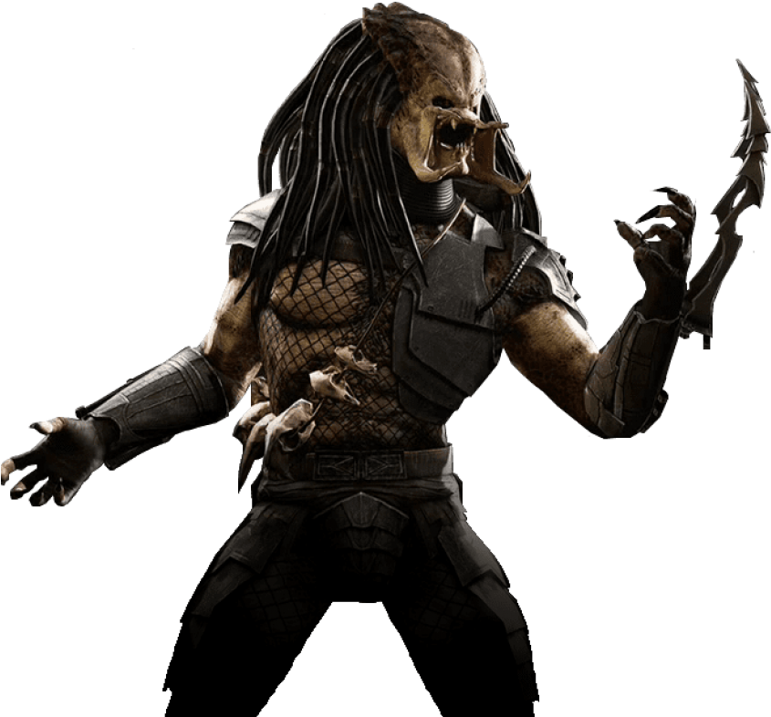 Free Png Alien Vs Predator Png - Mortal Kombat X Predator Png Clipart (850x793), Png Download
