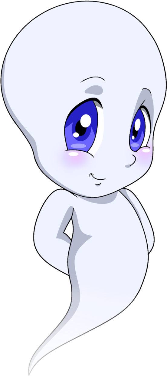Casper The Ghost Png - Casper Png Clipart (622x1283), Png Download