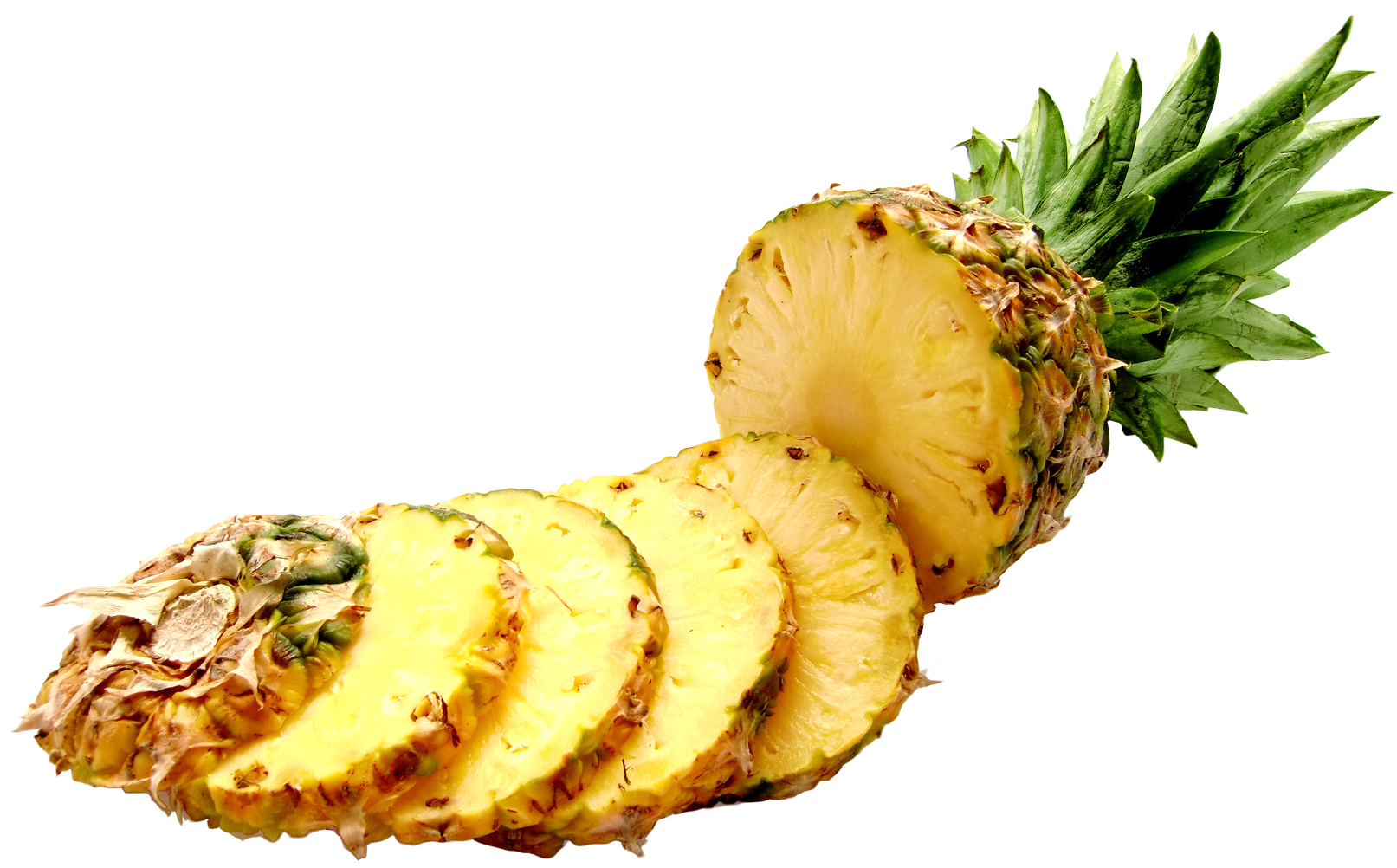 Download Pineapple Slices Png Image - Slice Of Pineapple Transparent Background Clipart (1614x1026), Png Download