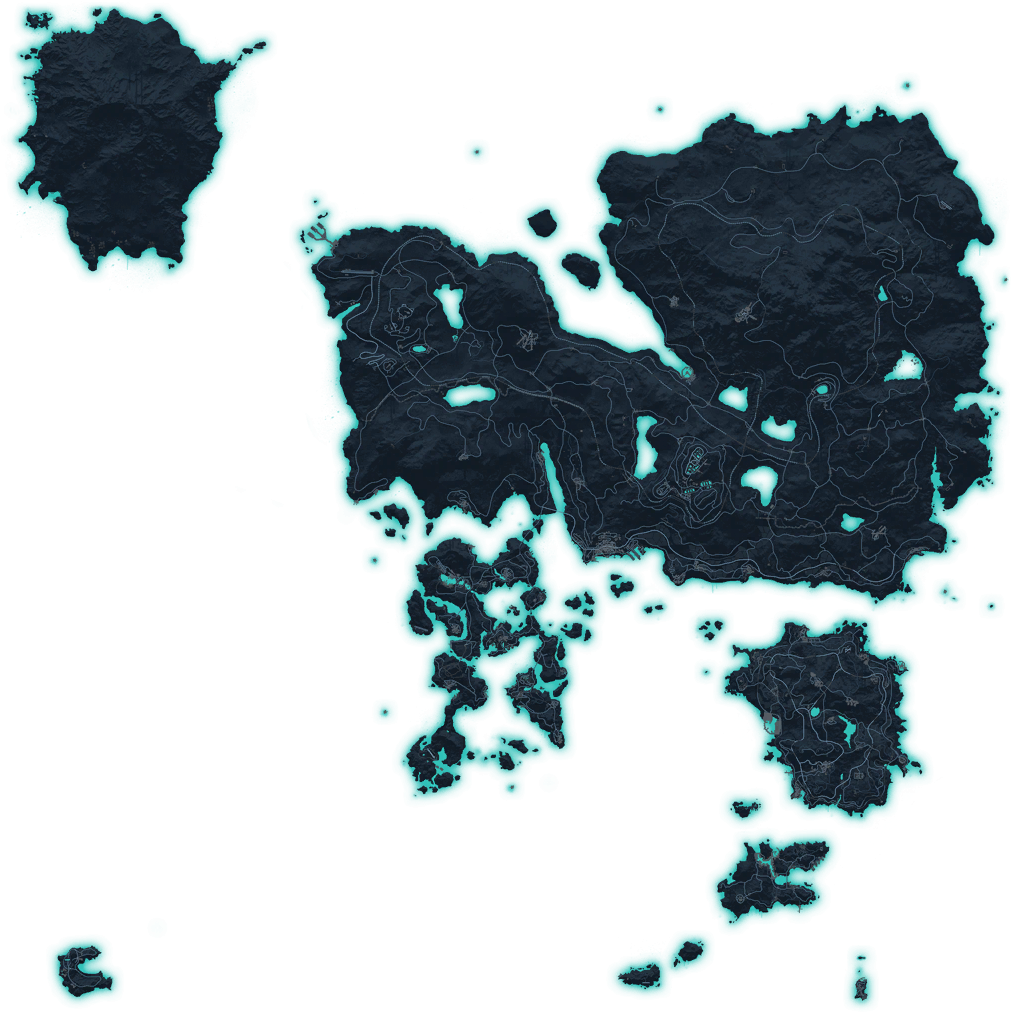 Socialcompare - Just Cause 4 Map Vs Just Cause 3 Clipart (1024x1024), Png Download