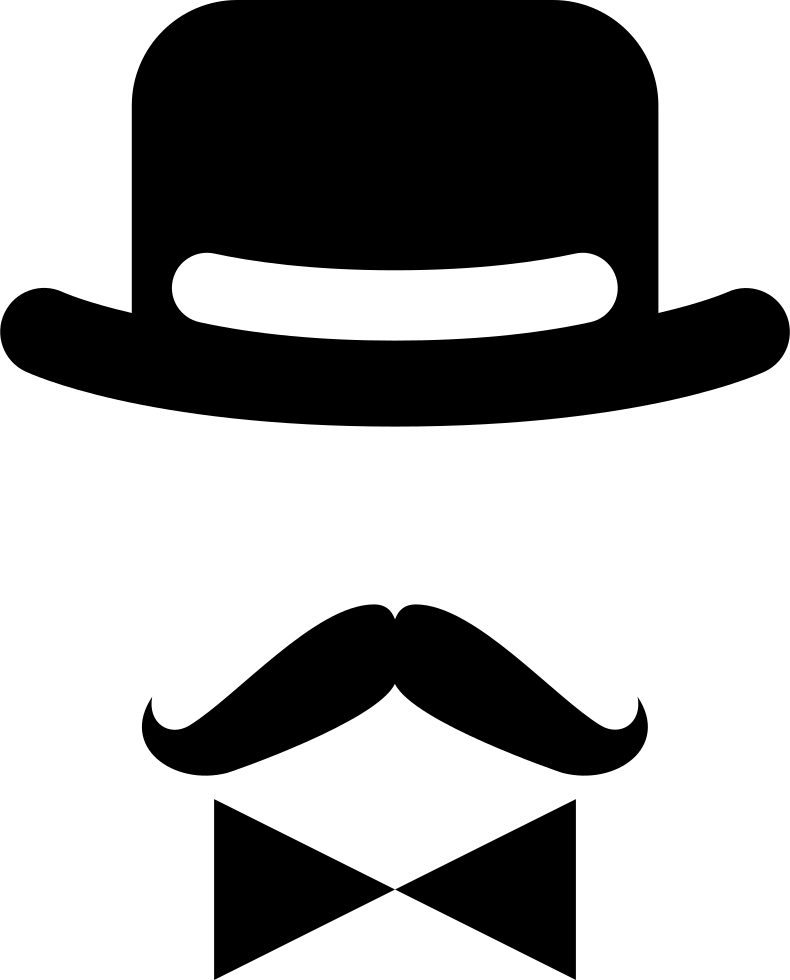 Png File Svg - Plaquinhas Bigode Para Aniversário Clipart (790x980), Png Download