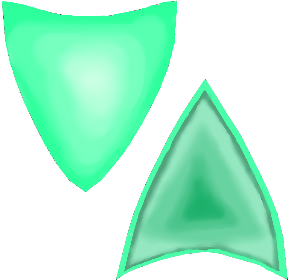 Http - //i - Imgur - Com/ozqq9bu - Green Cat Ears Png - Portable Network Graphics Clipart (963x937), Png Download