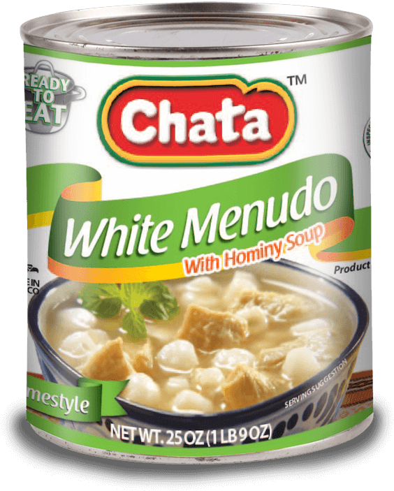 Chata Red Menudo 25 Oz Chata White Menudo 25 Oz - Productos Chata Clipart (564x703), Png Download