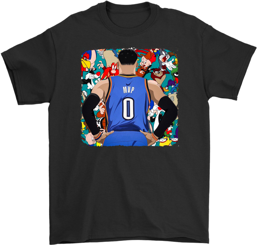 Russell Westbrook "mvp" - Slipknot Mickey Mouse T Shirt Clipart (1024x1024), Png Download