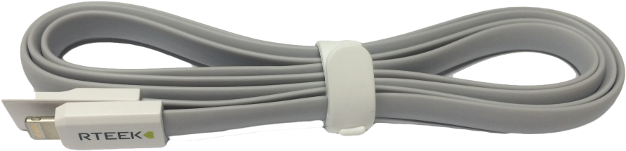 Iphone Charger Gray - Usb Cable Clipart (1024x513), Png Download