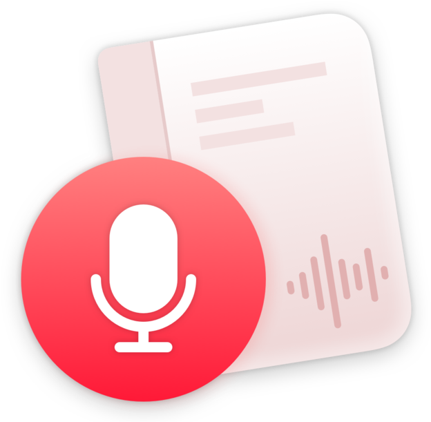 Simple Recorder-voice Recorder On The Mac App Store - Label Clipart (630x630), Png Download