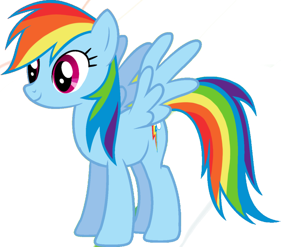 Post 7861 0 77928600 1356148861 Thumb - Rainbow Dash My Little Pony Characters Clipart (900x793), Png Download