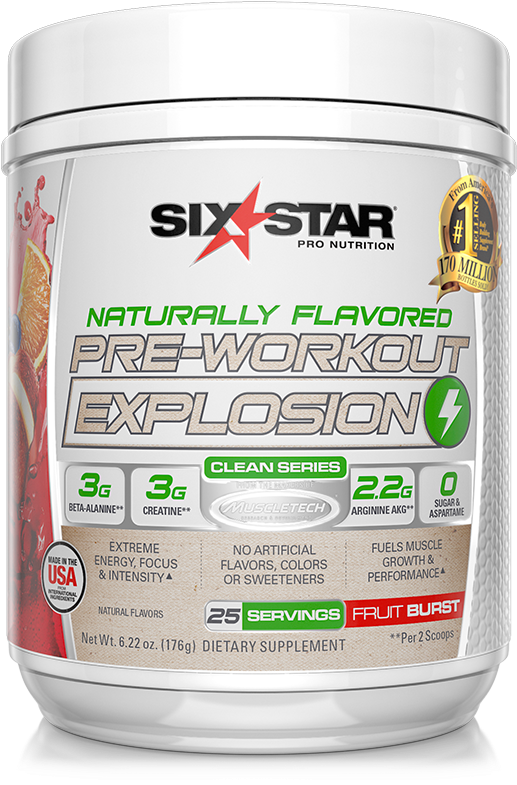 Naturally Flavored Pre-workout Explosion - Fruit Clipart (600x850), Png Download
