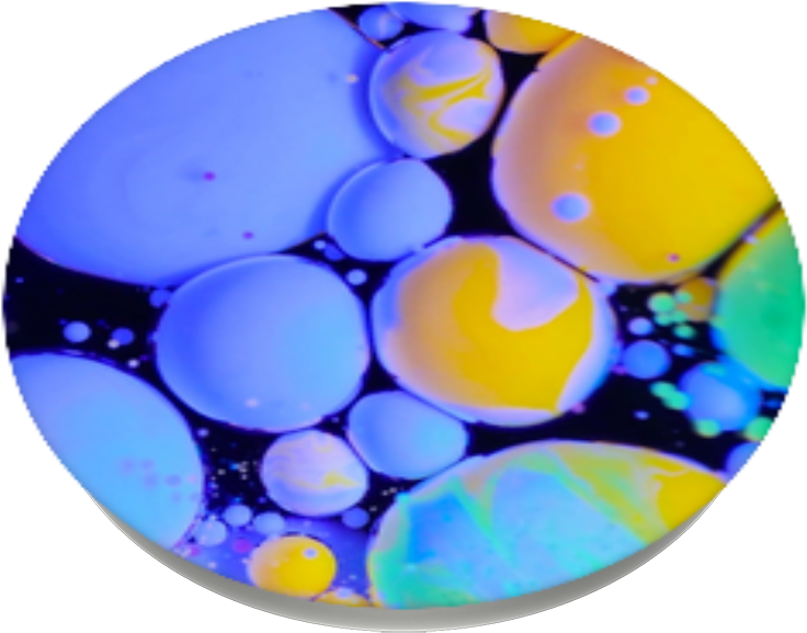 Science Bubbles, Popsockets - Circle Clipart (989x1000), Png Download