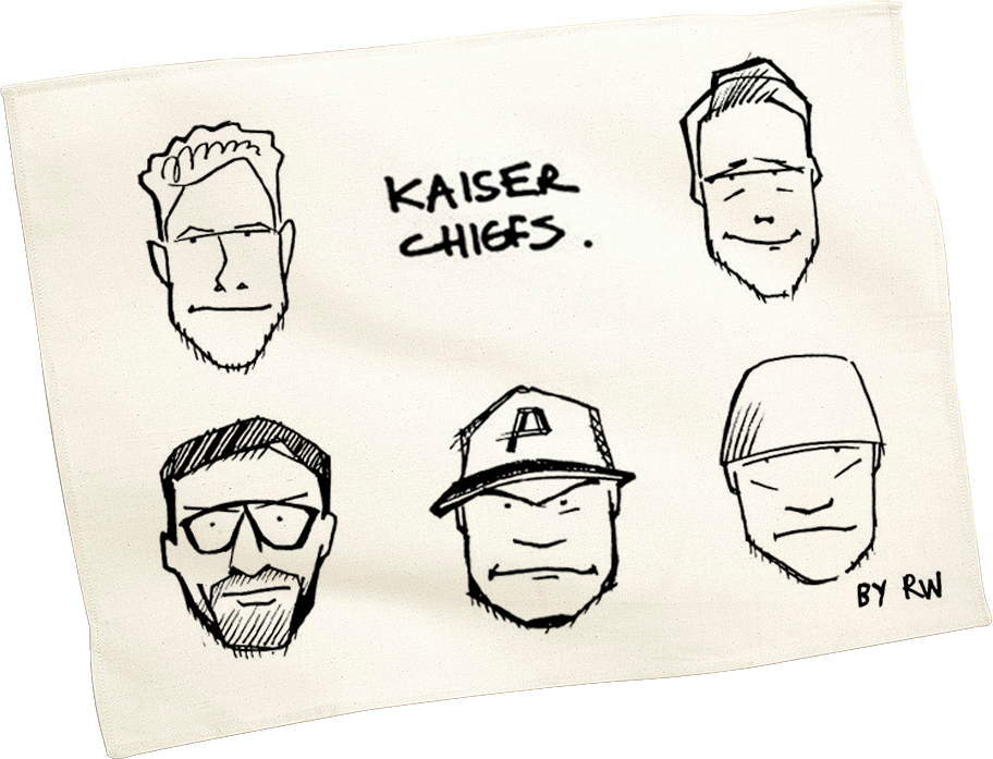 'cartoon Faces' Tea Towel - Sketch Clipart (912x697), Png Download