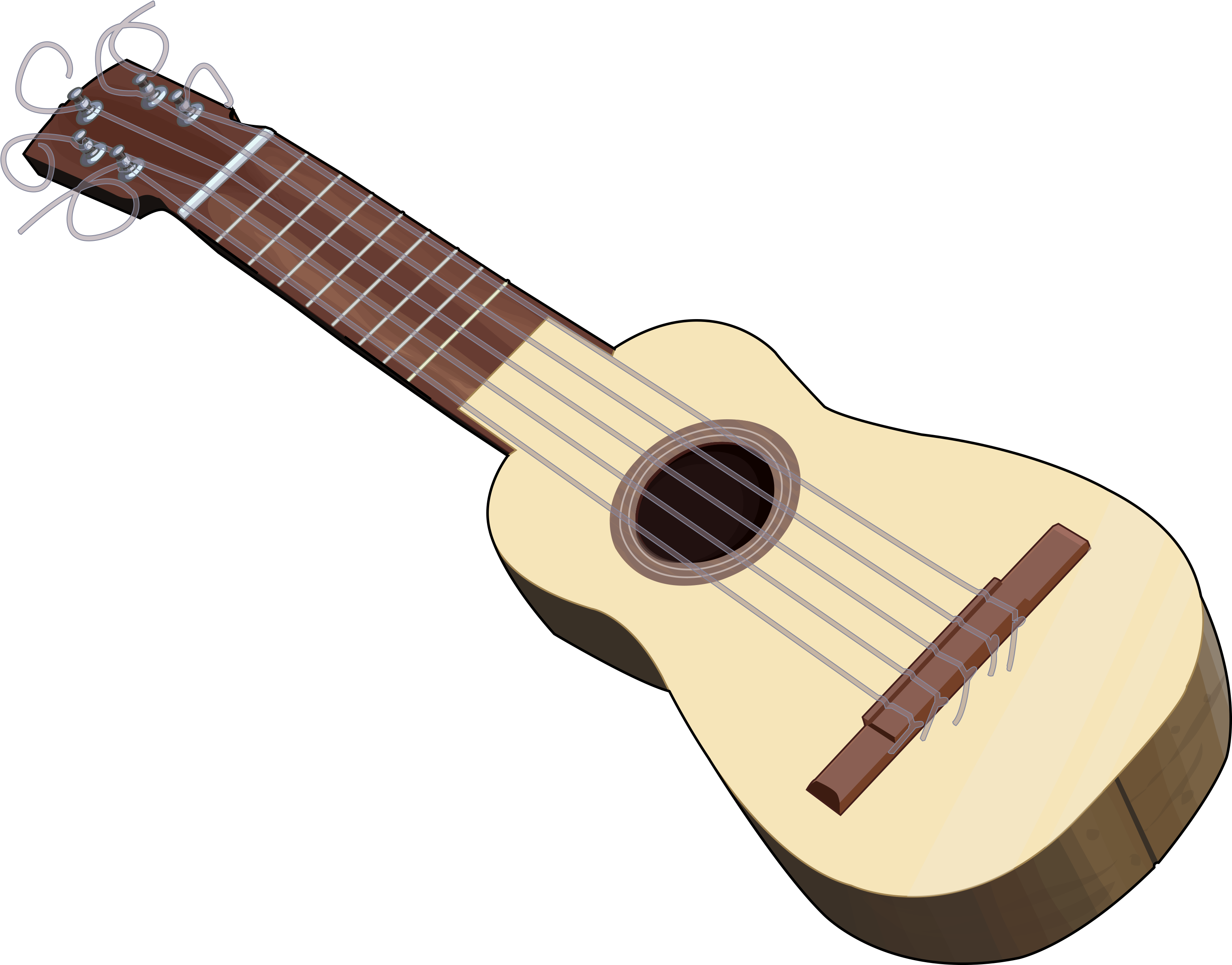 Archivo - Timple - Cuantas Cuerdas Tiene Un Timple Clipart (3508x2480), Png Download