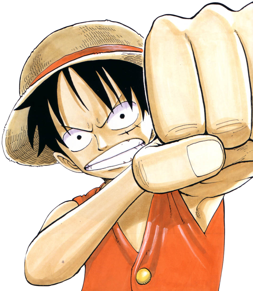 Monkey D Luffy 10 - One Piece Luffy Clipart (860x990), Png Download