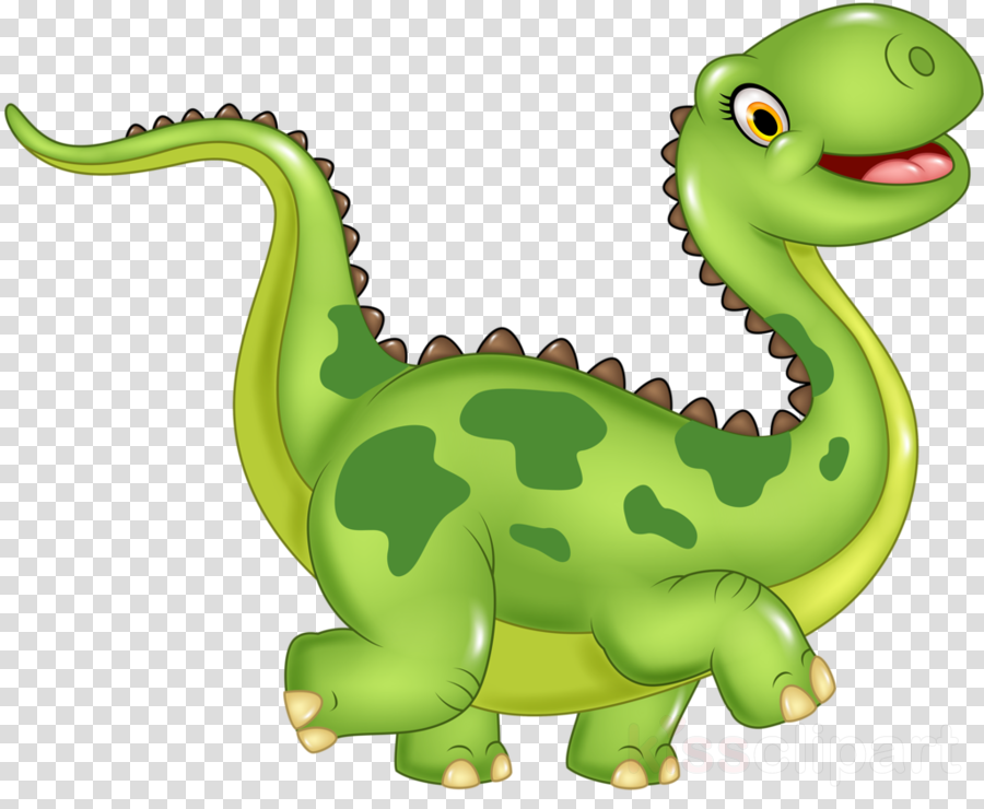 Happy Dinosaur Clipart Spinosaurus Dinosaur Tyrannosaurus - Dinosaur Cartoon White Background - Png Download (900x740), Png Download