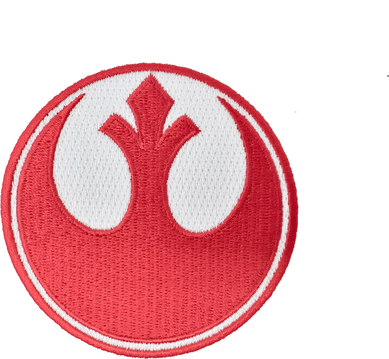 Star Wars Rebel Alliance Red Squadron Embroidered Iron - Star Wars Rebel Symbol Clipart (1345x1239), Png Download