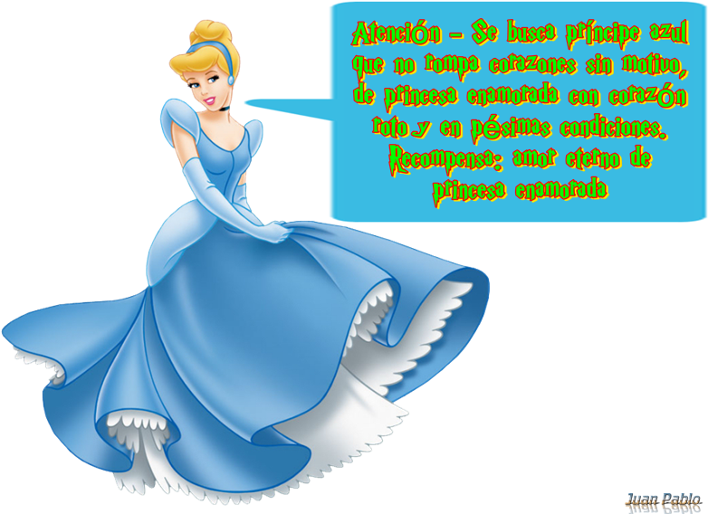 Frase Fondo Transparente - Cinderella Png Clipart (800x600), Png Download