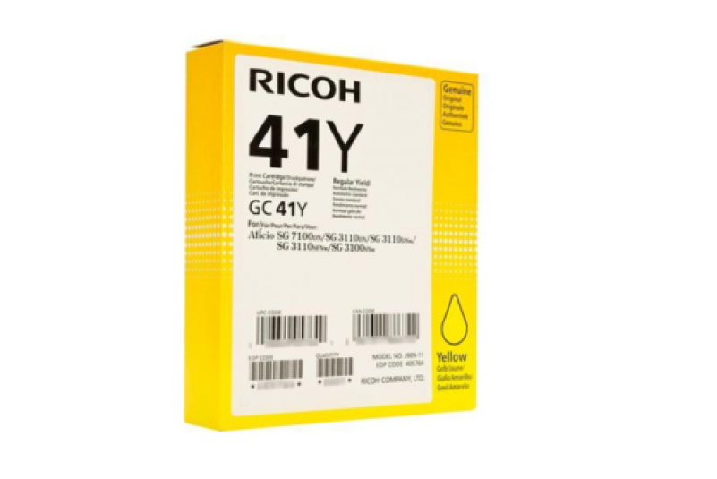 New Here - Ricoh Gc41y Clipart (800x800), Png Download