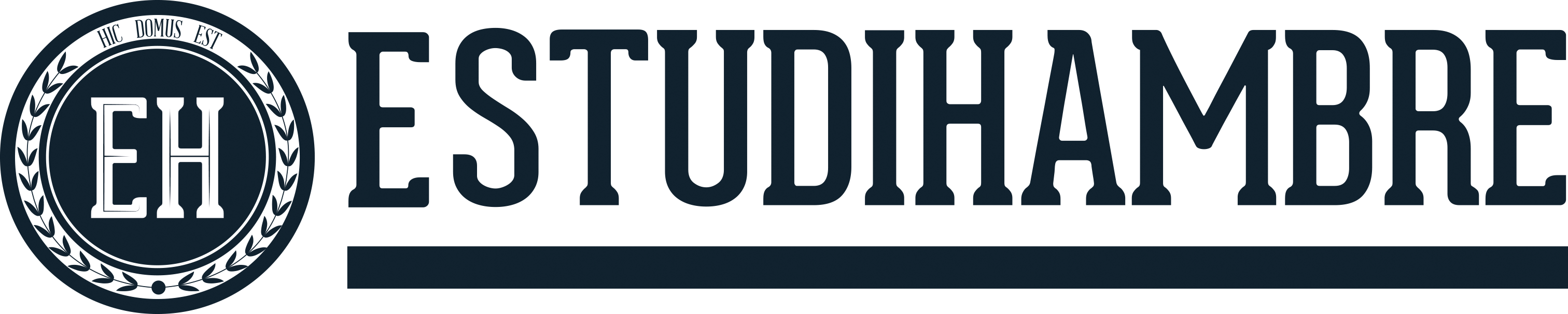 Estudihambre Logo - Calligraphy Clipart (3024x607), Png Download