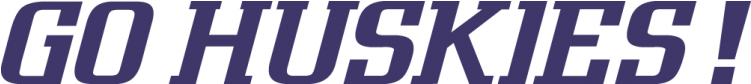 Washington Huskies Iron On Stickers And Peel-off Decals - Washington Huskies Clipart (750x930), Png Download