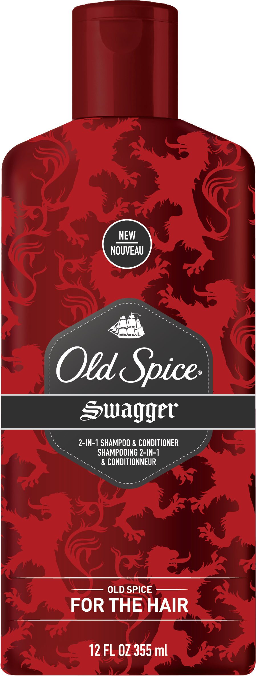 Old Spice Swagger Shampoo - Old Spice Swagger Clipart (2459x3511), Png Download