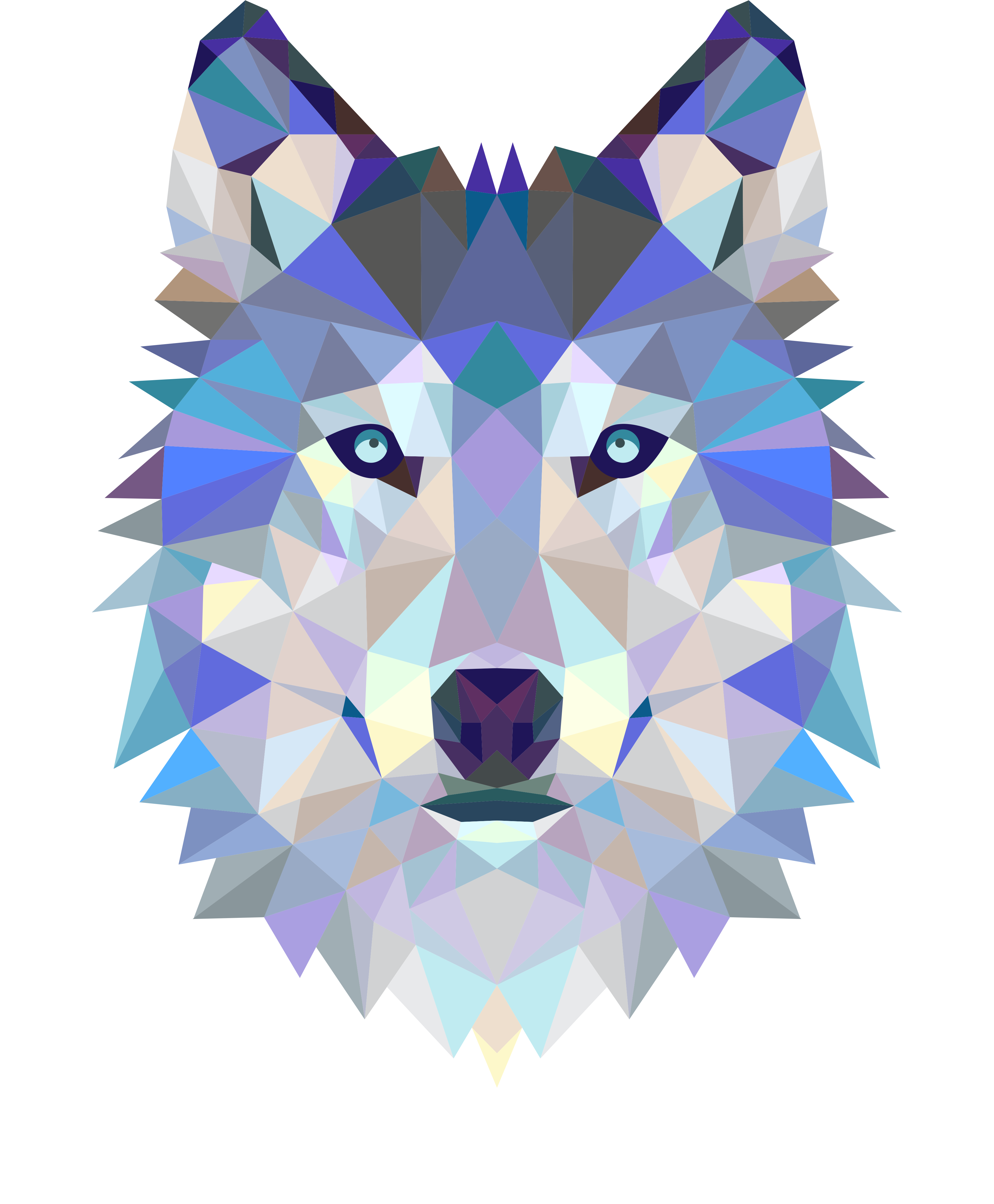We Are A Diverse Bunch Of Masterminds, Originators, - Wolf Design T Shirt Clipart (3864x4562), Png Download