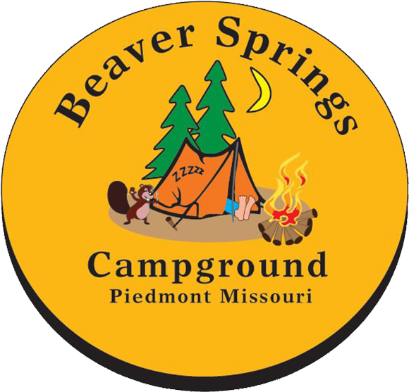 Beaver Springs Campground Logo Clipart (600x587), Png Download
