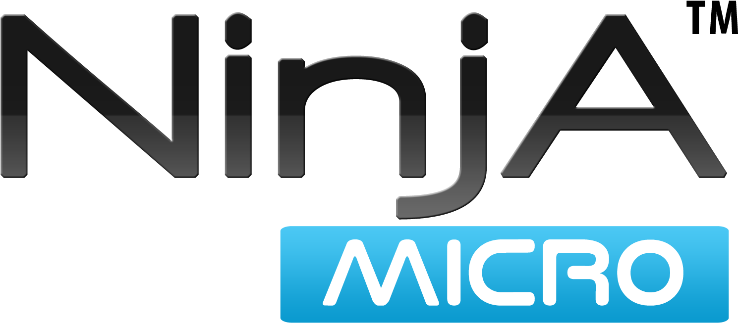 Ninja Micro™ Color Logo , 1876x917px, Download - Human Action Clipart (1876x917), Png Download