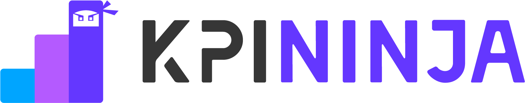 Kpininja Logo Clr - Kpi Ninja Clipart (1760x360), Png Download