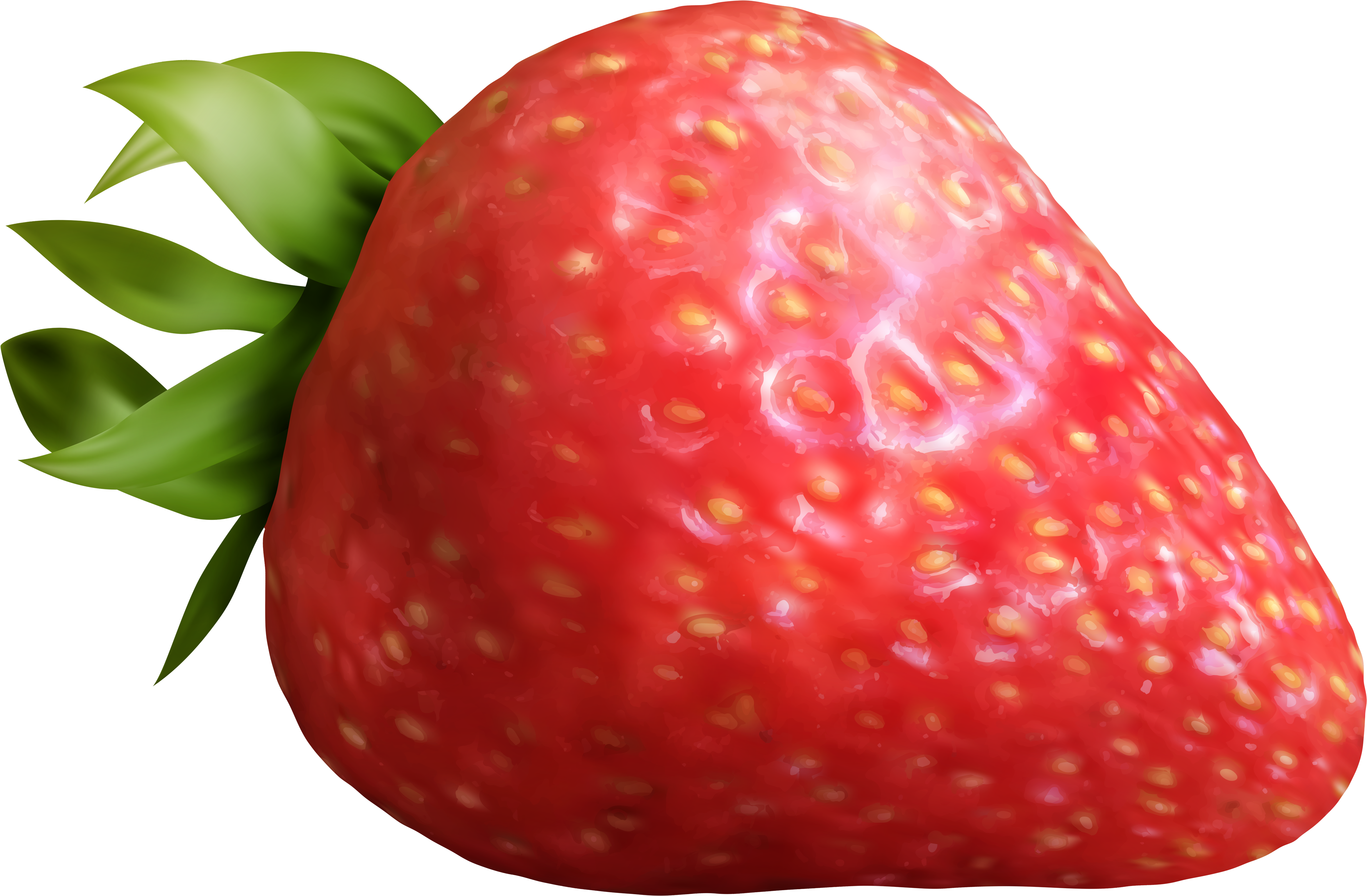 View Full Size - Strawberry Clipart (5000x3304), Png Download