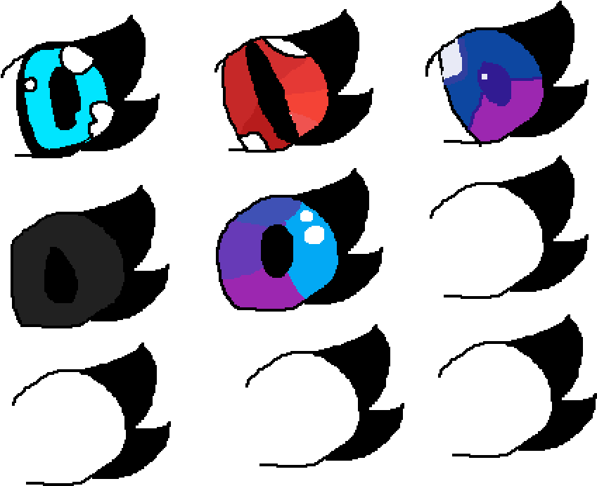 Collab Eye Drawing - Eye Clipart (1000x1000), Png Download