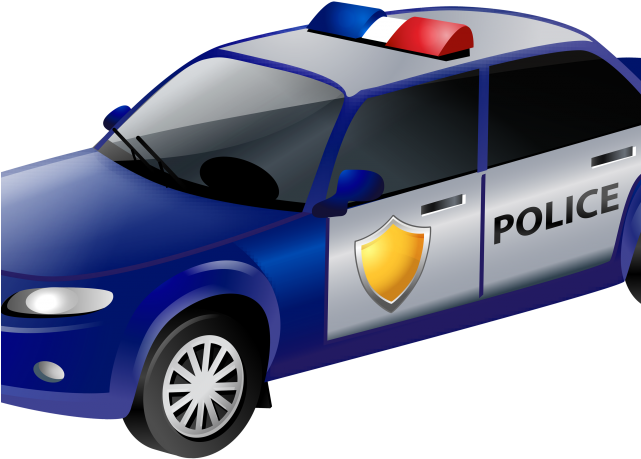 Car Clipart Clipart Transparent Background - Police Car Clipart Free - Png Download (640x480), Png Download