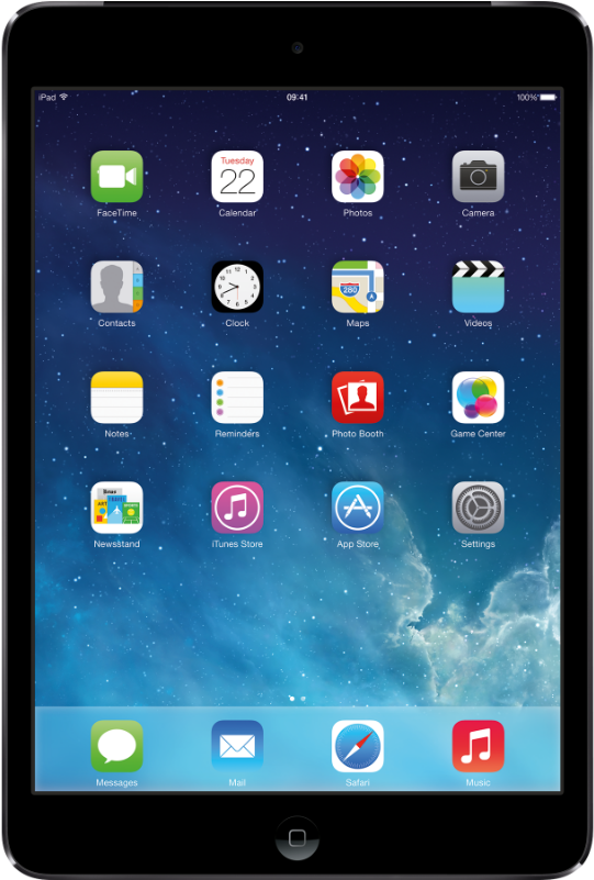 Apple Ipad Mini - Ipad Mini Mf442ll Clipart (1000x1000), Png Download