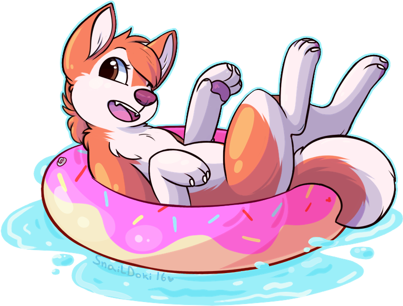 Floatie 🍩 Clipart (837x659), Png Download