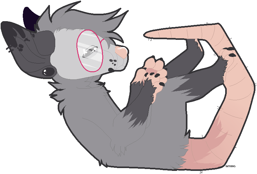 Poss Pixel Floatie - Possum Pixel Clipart (824x559), Png Download