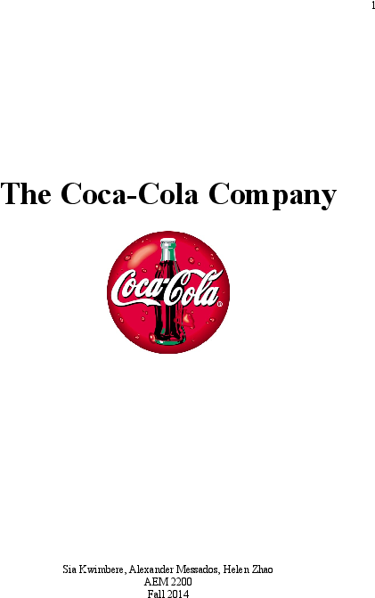 Docx - Coca Cola Clipart (612x792), Png Download