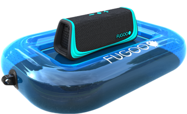 Fugoo Pool Floatie - Floater For Speaker Clipart (650x650), Png Download