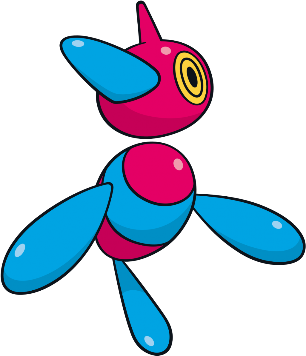 474 Porygon-z - Pokemon Porygon Z Clipart (1048x1200), Png Download
