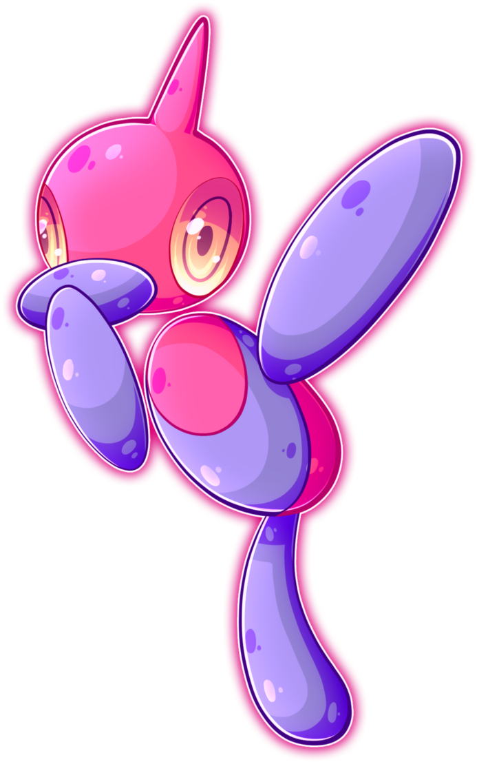 Porygon Z By Kosmiik - Porygon Z Clipart (693x1106), Png Download